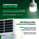 Lampada Led Solar Recarregável Camping Usb Pesca Jardim Lampiao Viagem Several