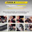 Kit Bike Farol Lanterna Recarregável Bicicleta Frontal Traseiro A Prova D'água + Estojo Kit Ferramentas Bicicleta Acessórios Bolsa Quadro Bike Com Reparo Pneu Bomba De Ar Remendo Chaves