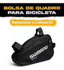 Bolsa De Bicicleta Bike Moto Shimano Para Quadro De Bicicleta Ferramentas e Pertences Cor Preto Resistente a Água Aro 20-29 -CICLOOABC