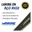 Faca Fileteira File De Peixe 29cm Marine Lamina Inox Pesca