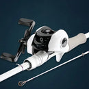 Vara Para Carretilha Joyfox 1.80m de Carbono e Fibra de Vidro Branca 20-50lb