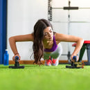 Barra De Chão Apoio Para Flexão Ergonômicas Exercício Fitness