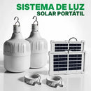 Kit 2 Lampada Led Solar Lampiao Recarregável Camping Usb Pesca Jardim Multiuso Viagem Several