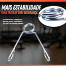 Barra Pump 120cm Pump Musculação Treino Funcional Academia Preto