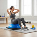 Meia Bola Suiça Bosu Balance Ball Pilates Yoga Equilíbrio