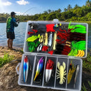 Kit 78 Peças Isca Artificial Variada Para Pesca Profissional
