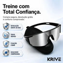Óculos Ciclismo Corrida Esportivo Bike Mtb Protecao Uv Beach Prateado