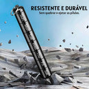 Porta Comprimidos Capsulas Bolsa Viagem Metal Resistente Cor Preto