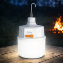 Lampião Led Camping 68w Recarregável Acampamento Pesca Usb Branco Portátil Lanterna Potente 3 Em 1 Luminária Emergência Ultra Forte