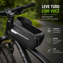 Bolsa Quadro Bike 2l Prova D Agua Celular Gps 7'' Acessórios