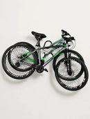 Kawak Gancho Suporte Horizontal De Parede Para 2 Bicicletas Preto