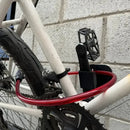 Suporte Para Pendurar Bicicleta De Parede Horizontal Preto