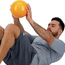 Bola Overball Pilates Ginastica Yoga Fisioterapia Hidrolight Cor Laranja 20cm