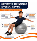 Bola Pilates Suíça 75cm Yoga Abdominal Funcional Antiestouro