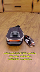 Bolsa De Selim Modelo 04 Tsw Com Engate Rápido Para Bike Cor Preto cinza