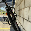 Suporte Para Pendurar Bicicleta De Parede Horizontal Preto