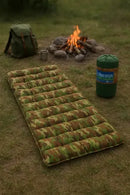 Kit 2 Colchonete Colchao Camping Camuflado Saco De Dormir Pesca Acampamento Retiro Trilha C/ Saco De Transporte Mochila Hezzo Hometech