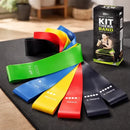 Elastico Para Exercicios Kit 5 Elastico Exercicio Cor Cores