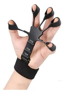 Exercitador Dedos Fortalecimento Mãos Extensor Elástico Preto