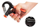Hand Grip Fortalecedor Mão 10-40Kg Ajustável Fisioterapia Laranja Plástico ABS