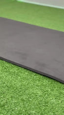 Tapete Yoga Academia EVA 1cm Antiderrapante À Prova D'Água Preto