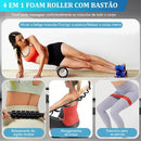 Rolos-fisioterapia Foam-roller Miofascial Soltura Yoga