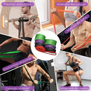 Kit 4 Pilates Super Bands Elastico-treino Musculaçao Faixa