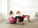 Bola De Ginástica E Pilates 65 Cm Tamanho 2 Cor Bordô