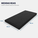 Colchonete Para Academia 90x45 Ginástica Exercícios Yoga Pilates D80