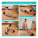Roda Abdominal Profissional Fitness Academia Treino Abdômen Musculação Em Casa Reforçada Antiderrapante Silenciosa Resistente