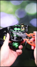 Molinete Sougayilang 4000 Verde Relação 5.2:1 Drag 12kg Pesca