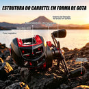Carretilha Molinete Pesca,18+1 Rolamentos 7.2:1 Pescaria