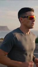 Oculos Corrida Oculos De Sol Esportivo Espelhado Ciclismo Uv