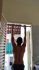 Barra Fixa De Porta Musculação Ajustável Portátil 62-100 Cm