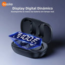 Fone De Ouvido Bluetooth Bateria Longa Duração, Fone De Ouvido Ows Azul, Com Microfone Enc Cancelamento De Agua Com Gancho Para Academia E Corrida