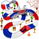 Pista De Carrinho Corrida Flexível 234 Peças Com Ponte Brinquedo Infantil