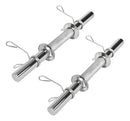 Par De Halter Barra Maciça 40cm Dumbell Academia Musculação