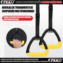Kit 2 Argolas De Suspensão Olímpicas Funcional Para Crossfit