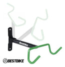Suporte De Parede Pendurar Bicicleta Modelo Horizontal Braço Cabide De Parede P/ Bike Emborrachado Retrátil Gancho Rack Para Bike Acessórios Oficina Garagem Suporte Dobrável Espaço-economia Bestbike