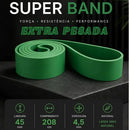 Super Band 4.4cm Elástico Exercício Barra Fixa Extra Forte - R78