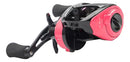 Carretilha Maruri New Crobat 7+1 Rolamentos Drag 7kg - Rosa - Direito