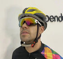 Óculos Bike Ciclismo Esportivo Corrida Uv400 Kit 2 Unidades Cor Espelhado