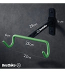 Suporte De Parede Pendurar Bicicleta Modelo Horizontal Braço Cabide De Parede P/ Bike Emborrachado Retrátil Gancho Rack Para Bike Acessórios Oficina Garagem Suporte Dobrável Espaço-economia Bestbike