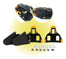 Kit Taquinho Speed Bike + Capa Protetora Pedal Sapatilha Clip Encaixe Protetor Taco Bicicleta Bike Road Ciclismo Sign