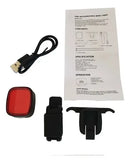 Sinalizador Traseiro Bike Pisca Light Elleven 50 Lumens Usb Cor Preto