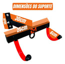 Suporte De Parede Horizontal Universal Para Bike Mtb Speed