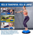 Meia Bola Suiça Bosu Balance Ball Pilates Yoga Equilíbrio