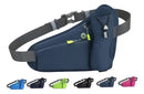 Pochete Esportiva Para Correr Ciclismo-porta Garrafa Celular Preto Lisa