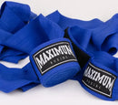 FAIXA ESPORTIVA BANDAGEM MAXIMUM AZUL - PAR - 3 METROS