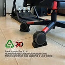 Kit 5 Trava Rodinhas Cadeira Gamer Escritório Resistente